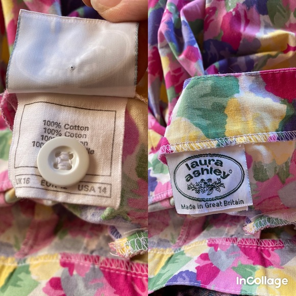 Vintage floral multicolor pleated 80s 90s shorts Bermuda retro mom high waisted - Picture 8 of 9